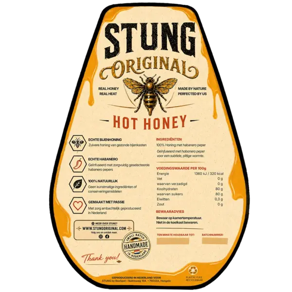 Stung Back HOT honey v1 STUNG Original | Mild 🌶️